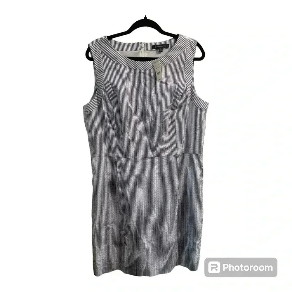 Brooks Brothers Seersucker Dress Size 16